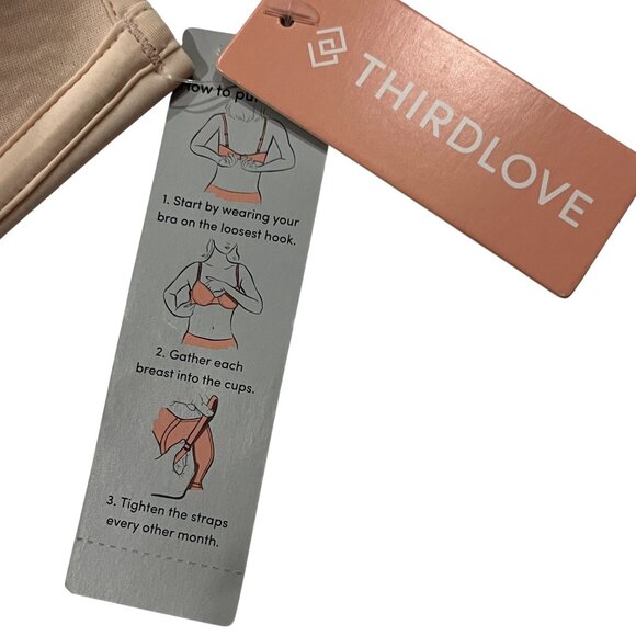 Third Love 24/7 Front Closure Racerback Bra, NWT, 36E - Picture 4 of 10